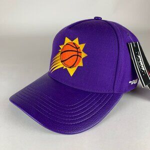 Phoenix Suns NBA Purple Pro Standard Leather Bill Strapback Adjustable Hat New